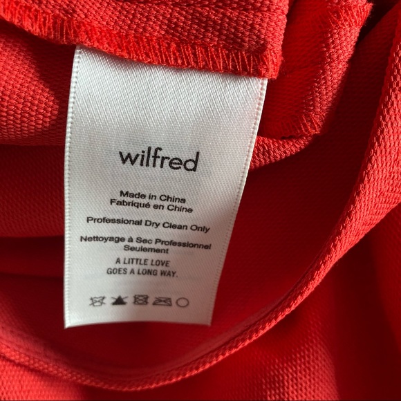 Sold-Aritzia Wilfred Red Rive Romper - Picture 6 of 16
